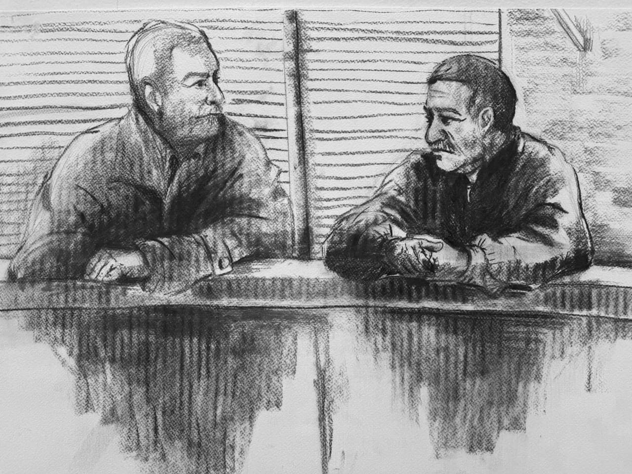 Drawing wit charcol by Zohreh Bakhshi