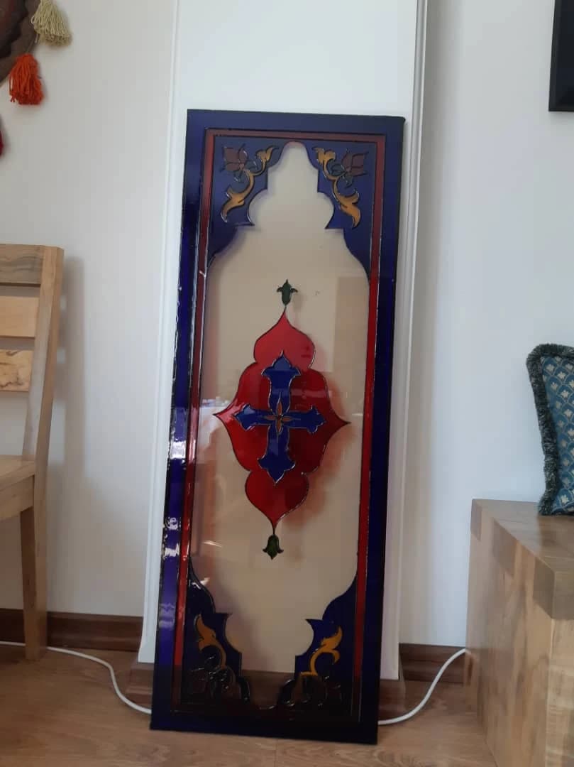 Cross Medallion Panel