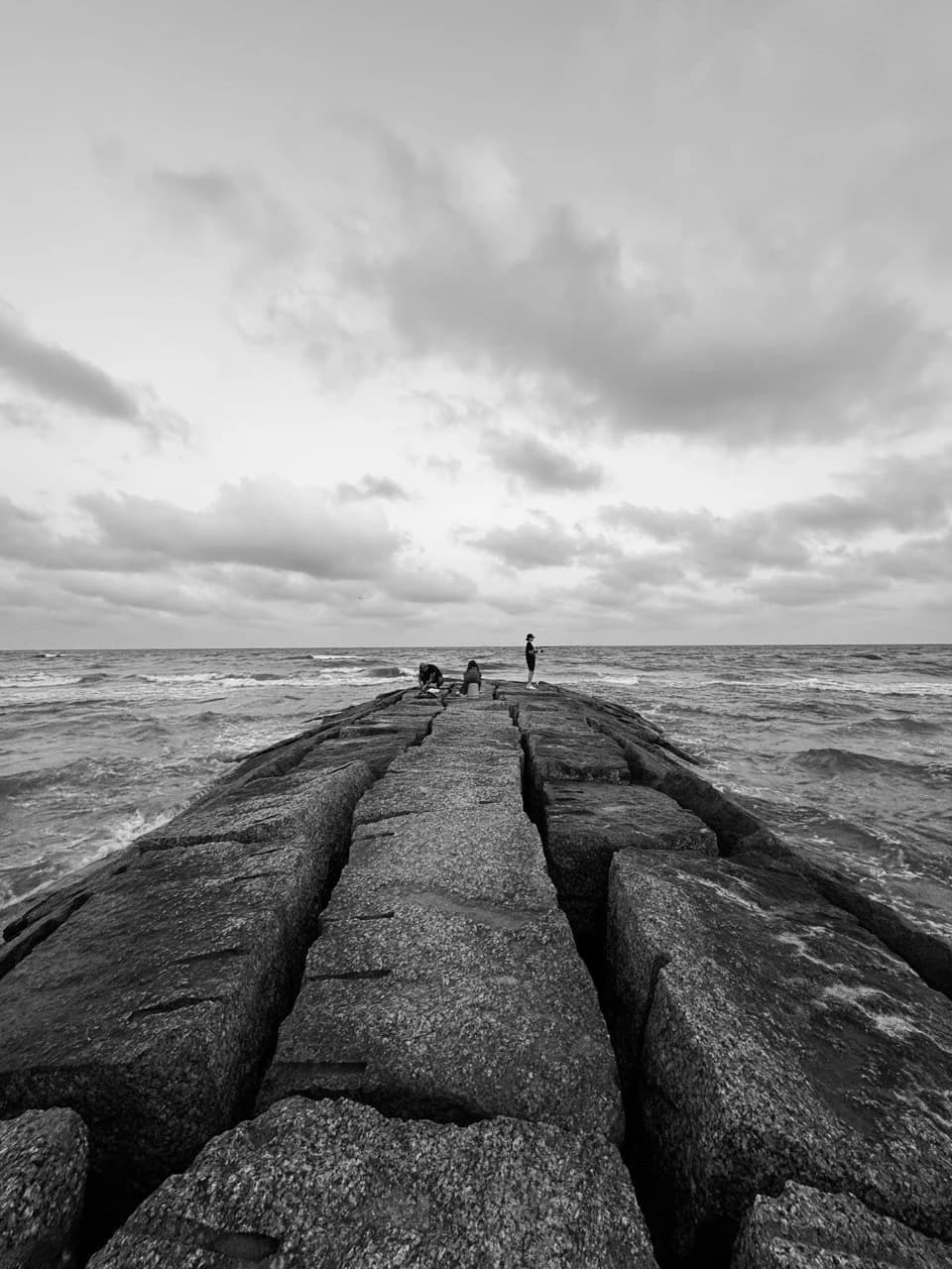 Galveston Beach by Zohreh Bakhshi