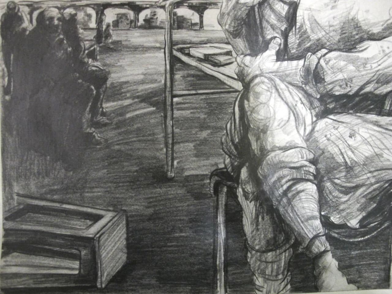 Life Model Drawing, Studio Group