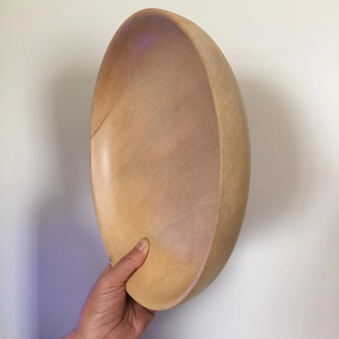 Turned Bowl, Pale Maple