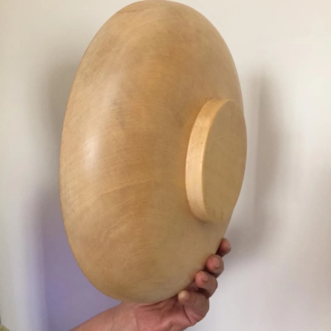 Turned Bowl, Pale Maple