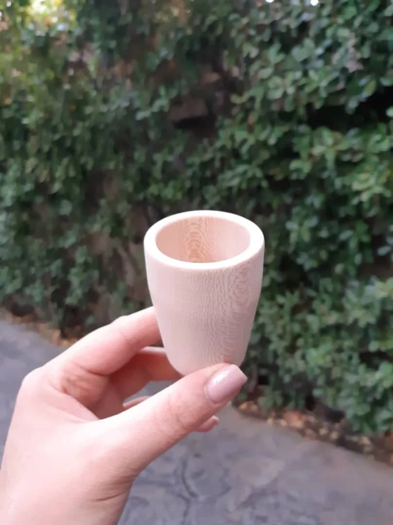 Turned Cup, Plain