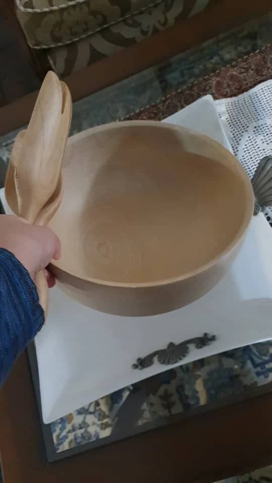 Bowl with Serving Scoop