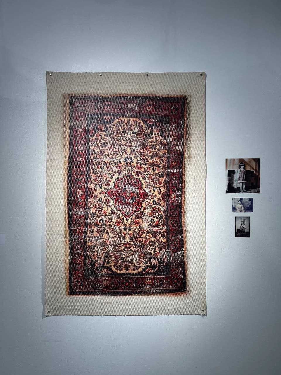 Persian Rug on Cloth