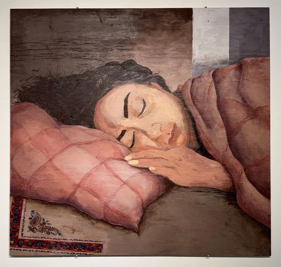 Time to Sleep, Pink Quilt